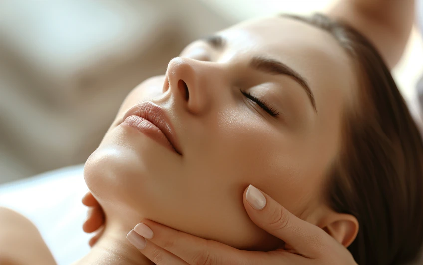 autorski masaz twarzy