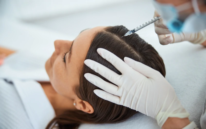 Mezoterapia skóry głowy - leczenia łysienia